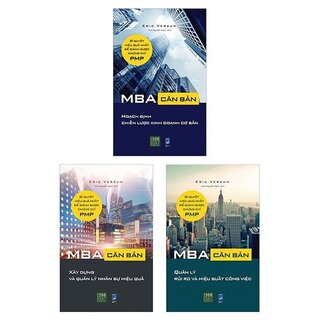 Bộ Sách MBA Căn Bản (Bộ 3 Tập)