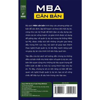 Bộ Sách MBA Căn Bản (Bộ 3 Tập)