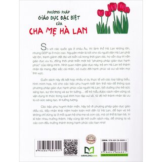 Phương Pháp Giáo Dục Của Cha Mẹ Hà Lan