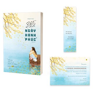 365 Ngày Hạnh Phúc - Mỗi Ngày Một Câu Nói Truyền Cảm Hứng - Tặng Kèm Bookmark + Postcard