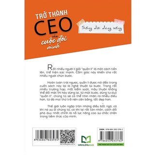 Trở Thành CEO Của Cuộc Đời Mình