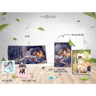 Dior Tiên Sinh (Bộ 2 Tập) - Bản Đặc Biệt - Tặng Kèm 2 Bookmark Trương Quang Tông + 1 Poster + 1 Postcard Chibi, 1 Popup Standee Chibi