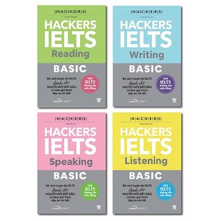 Bộ Sách Hackers Ielts Basic (Bộ 4 Cuốn)