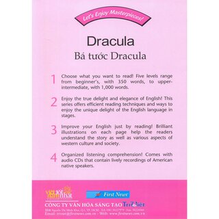 Combo Happy Reader - Dracula - Bá Tước Dracula + CD