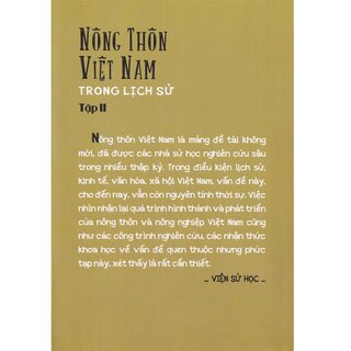 Nông Thôn Việt Nam Trong Lịch Sử - Tập 2