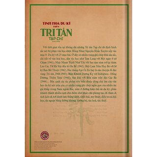 Tinh hoa du ký trên Tri Tân Tạp chí (1941-1945) - Bìa cứng