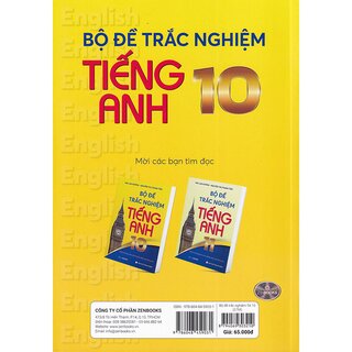 Bộ Đề Trắc Nghiệm Tiếng Anh Lớp 10