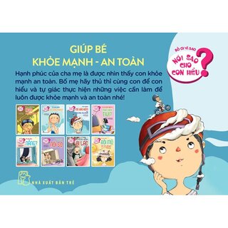 Bộ Sách Nói Sao Cho Con Hiểu - Giúp Bé Khoẻ Mạnh - An Toàn (Bộ 8 Cuốn)