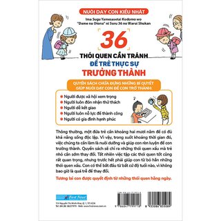 36 Thói Quen Cần Tránh Để Trẻ Thực Sự Trưởng Thành