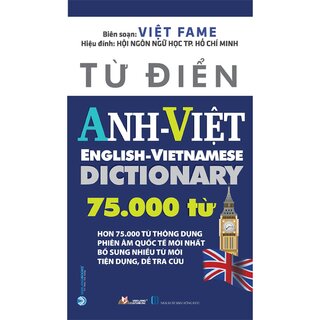 Từ Điển Anh - Việt 75.000 Từ