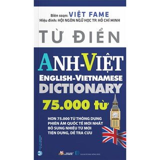 Từ Điển Anh - Việt 75.000 Từ