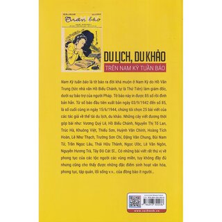 Du Lịch, Du Khảo Trên Nam Kỳ Tuần Báo