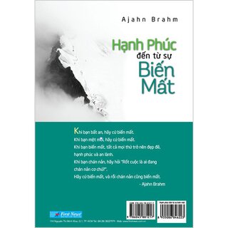 Hạnh Phúc Đến Từ Sự Biến Mất