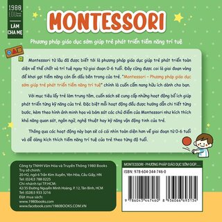 Montessori - Phương Pháp Giáo Dục Sớm Giúp Trẻ Phát Triển Tiềm Năng Trí Tuệ