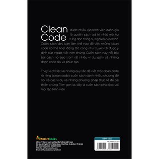 Clean Code - Mã Sạch Và Con Đường Trở Thành Lập Trình Viên Giỏi