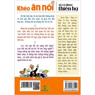 Khéo Ăn Nói Sẽ Có Được Thiên Hạ (Bìa Cứng)