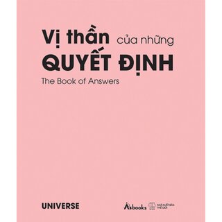 Vị Thần Của Những Quyết Định - The Book Of Answers - Bìa Hồng