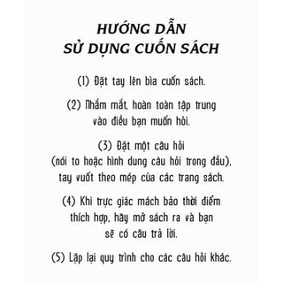 Vị Thần Của Những Quyết Định - The Book Of Answers - Bản Bìa Đen