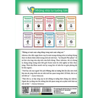 Bộ Sách Những Nhà Tư Tưởng Lớn Trong 60 Phút - Phần 2 (Bộ 10 Cuốn)