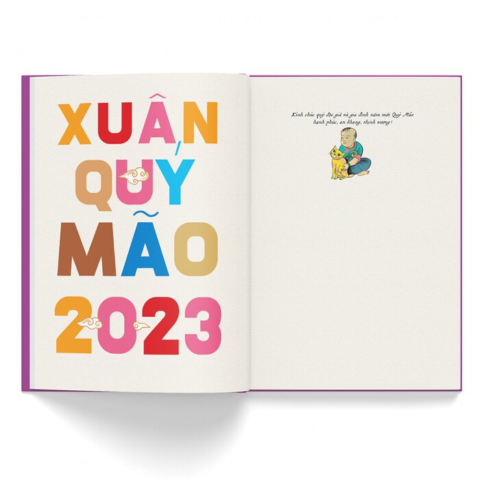 Sách Tết Quý Mão 2023 (Bản Hộp Sơn Mài)
