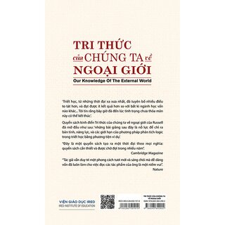 Tri Thức Của Chúng Ta Về Ngoại Giới - Our Knowledge Of The External World