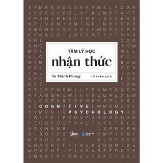 Tâm Lý Học Nhận Thức - Cogntive Psychology