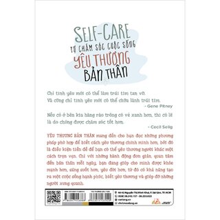 Self-Care - Tự Chăm Sóc Cuộc Sống - Yêu Thương Bản Thân