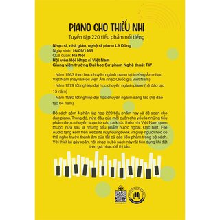 Piano Cho Thiếu Nhi - Tuyển Tập 220 Tiểu Phẩm Nổi Tiếng - Phần 2