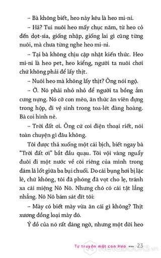 Tự Truyện Một Con Heo