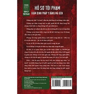 Hồ Sơ Tội Phạm - Giám Định Pháp Y Bằng Mã Gen