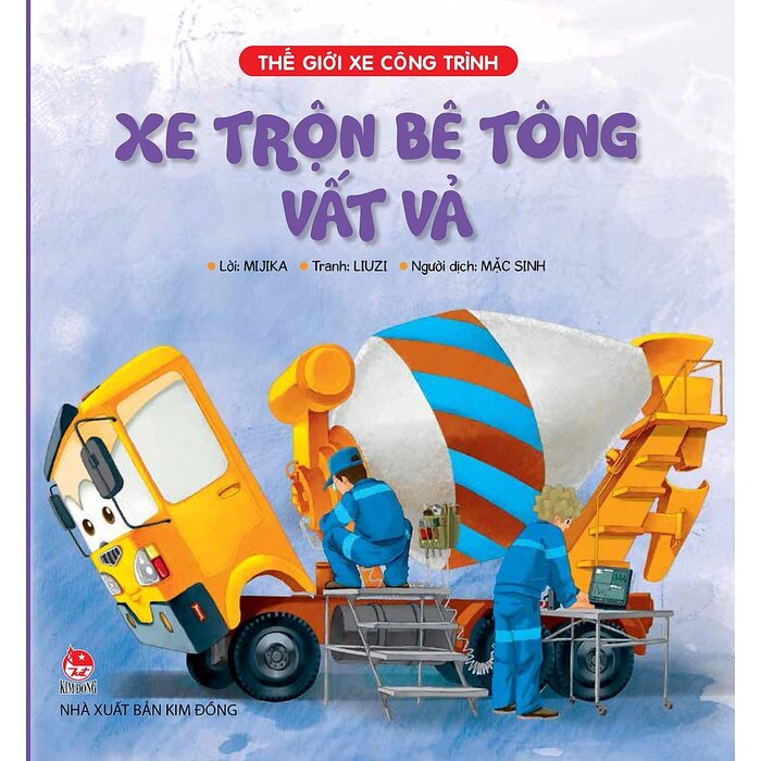 Xe trộn bê tông tự nạp liệu ADDFORCE LT3500 Máy Đông Dương #47 Xe trộn bê tông tự nạp liệu ADDFORCE LT3500 Máy Đông Dương