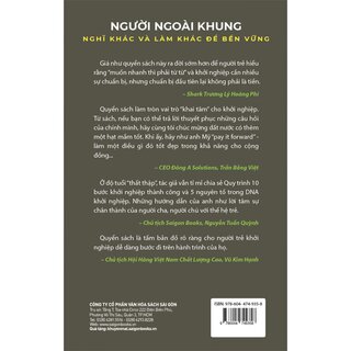 Người Ngoài Khung - Nghĩ Khác Và Làm Khác Để Bền Vững