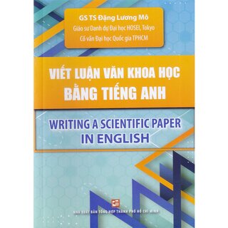Viết Luận Văn Khoa Học Bằng Tiếng Anh - Writing A Scientific Paper In English