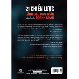 21 Chiến Lược Lãnh Đạo Bản Thân Dành Cho Doanh Nhân (Bìa Cứng)