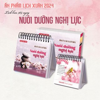 Lịch Bàn 2024 - 365 Ngày Nuôi Dưỡng Nghị Lực