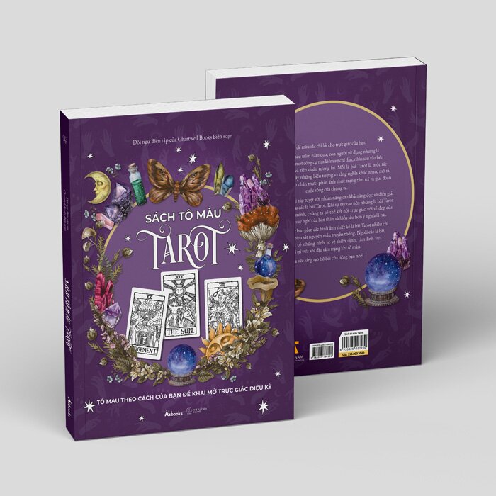 Sách Tô Màu Tarot - Tô Màu Theo Cách Của Bạn Để Khai Mở Trực Giác Diệu Kỳ