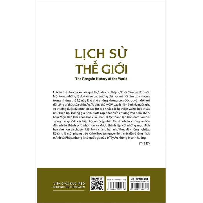 Lịch Sử Thế Giới - The Penguin History Of The World (Bộ 5 Tập)