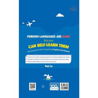 Ngoại Ngữ Khó Đấy Nhưng Bạn Tự Học Được - Bí Quyết Tự Học Chinh Phục Song Ngữ Anh, Trung (Song Ngữ Việt Anh)