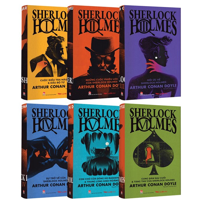 Boxset Sherlock Holmes (Bộ 6 Tập)