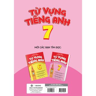 Từ Vựng Tiếng Anh 7 - Theo Chương Trình Khung Của Bộ Giáo Dục Và Đào Tạo