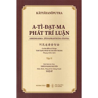 A-Tì-Đạt-Ma Phát Trí Luận (Bộ 3 Cuốn)