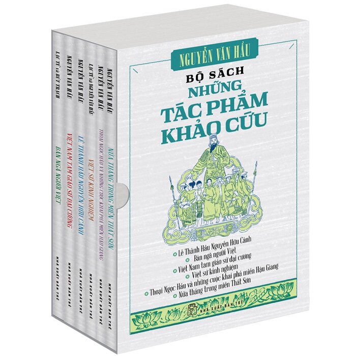 Nguyễn Văn Hầu - Bộ Sách Những Tác Phẩm Khảo Cứu (Trọn Bộ 6 Cuốn)