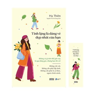 Tĩnh Lặng Là Dáng Vẻ Đẹp Nhất Của Bạn