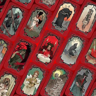 Boxset Horror Tarot Việt Hóa (Bộ Bài, Sách Hướng Dẫn)