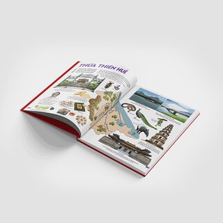 Đất Nước Gấm Hoa - Atlas Việt Nam - Ấn Bản Lưu Dấu 63 Tỉnh Thành (Bìa Cứng)