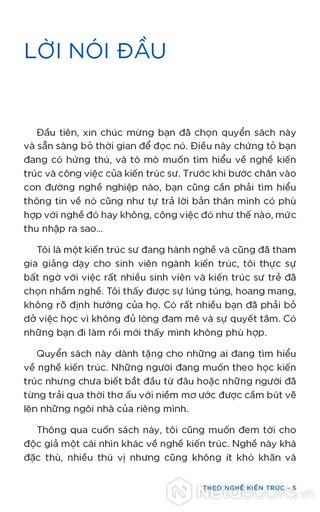 Theo Nghề Kiến Trúc - Hướng Nghiệp Từ Người Làm Nghề
