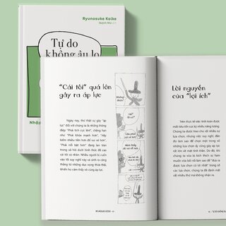 Tự Do Không Âu Lo - Nhập Môn Thiền Học Bằng Truyện Tranh
