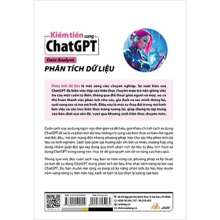 Kiếm Tiền Cùng ChatGPT - Data Analysis - Phân Tích Dữ Liệu