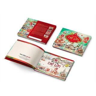 Nhịp Sống Chợ Lớn - Tranh Và Ký Họa (Bìa Cứng)