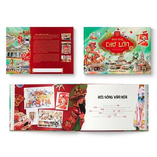 Nhịp Sống Chợ Lớn - Tranh Và Ký Họa (Bìa Cứng)